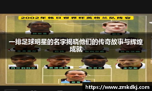 一排足球明星的名字揭晓他们的传奇故事与辉煌成就